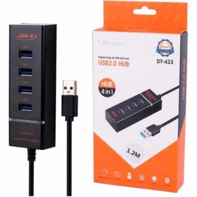 هاب 4 پورت TYPE-C برند D-NET