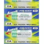 باتری دزدگیر 23A برند ACCELL