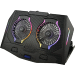 کولر پد دو فن TSCO مدل 3140(RGB دار رنگ مشکی)