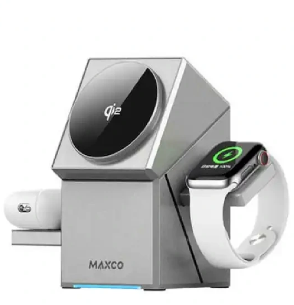 Untitled.png شارژر بیسیم سه کاره MAXCO مدل MW11