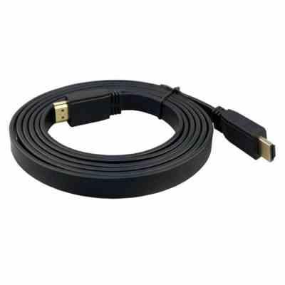 V-NET-HDMI-Flat-Cable-3m.jpg کابل HDMI V-NET 3M 3D