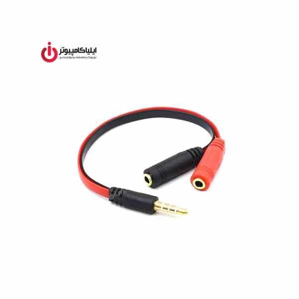 12879-thickbox_default-کاbl-mbdl-gک-3.5-nr-bh-2-sr-3.5-mیlی-mtrی-mاdگی-sdا-o-mیکrofon.jpg تبدیل هدست تک فیش نر به دو فیش ماده