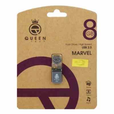 QUEEN-TECH-Marvel-8GB-USB2.0-flash-memory-1-500×500.jpg فلش QUEEN TECH MARVEL-8G