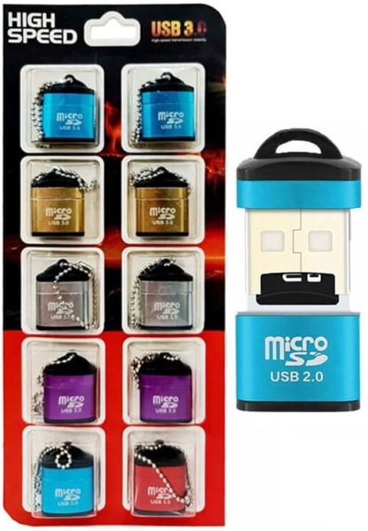 رم ریدر تک کاره فلزی USB3 پک ده تایی