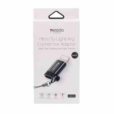 Yesido-GS05-MicroUSB-To-Lightning-2.jpg تبدیل میکرو به آیفون YESIDO GS 05