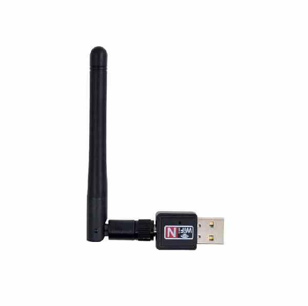 کارت شبکه LAN WIRELESS 150Mbps (آنتن دار مشکی)