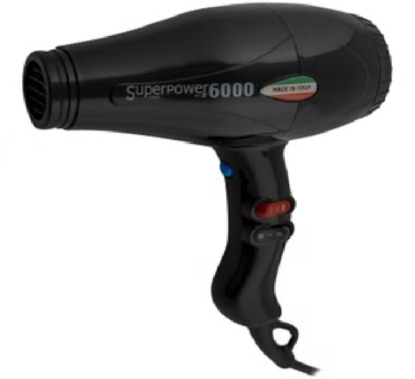 سشوار TECNO DRY مدل FORMULA 6000 (رنگ مشکی) 2500 وات