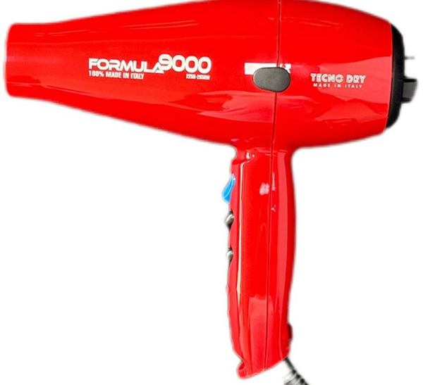 سشوار TECNO DRY مدل FORMULA 9000 (رنگ قرمز ) 2650 وات