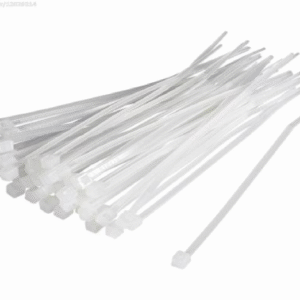 بست کمربندی 20 سانتی متر ( رنگ سفید )