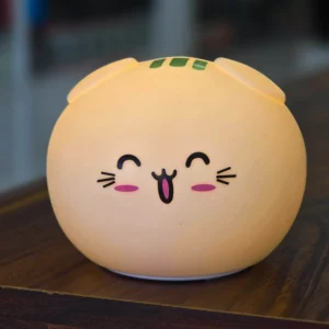 چراغ خواب فانتزی سیلیکونی مدل گربه