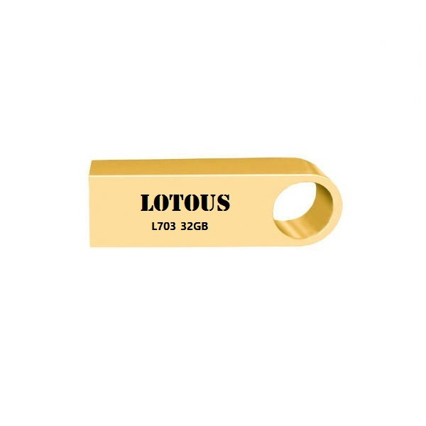 فلش 32GB گیگابایت LOTOUS L703 GOLD — تصویر ۲